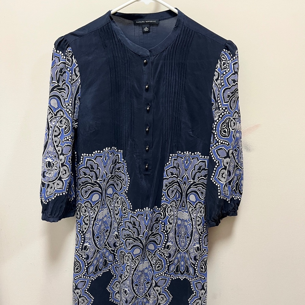 Shift tunic, knee length for a 5’3” person